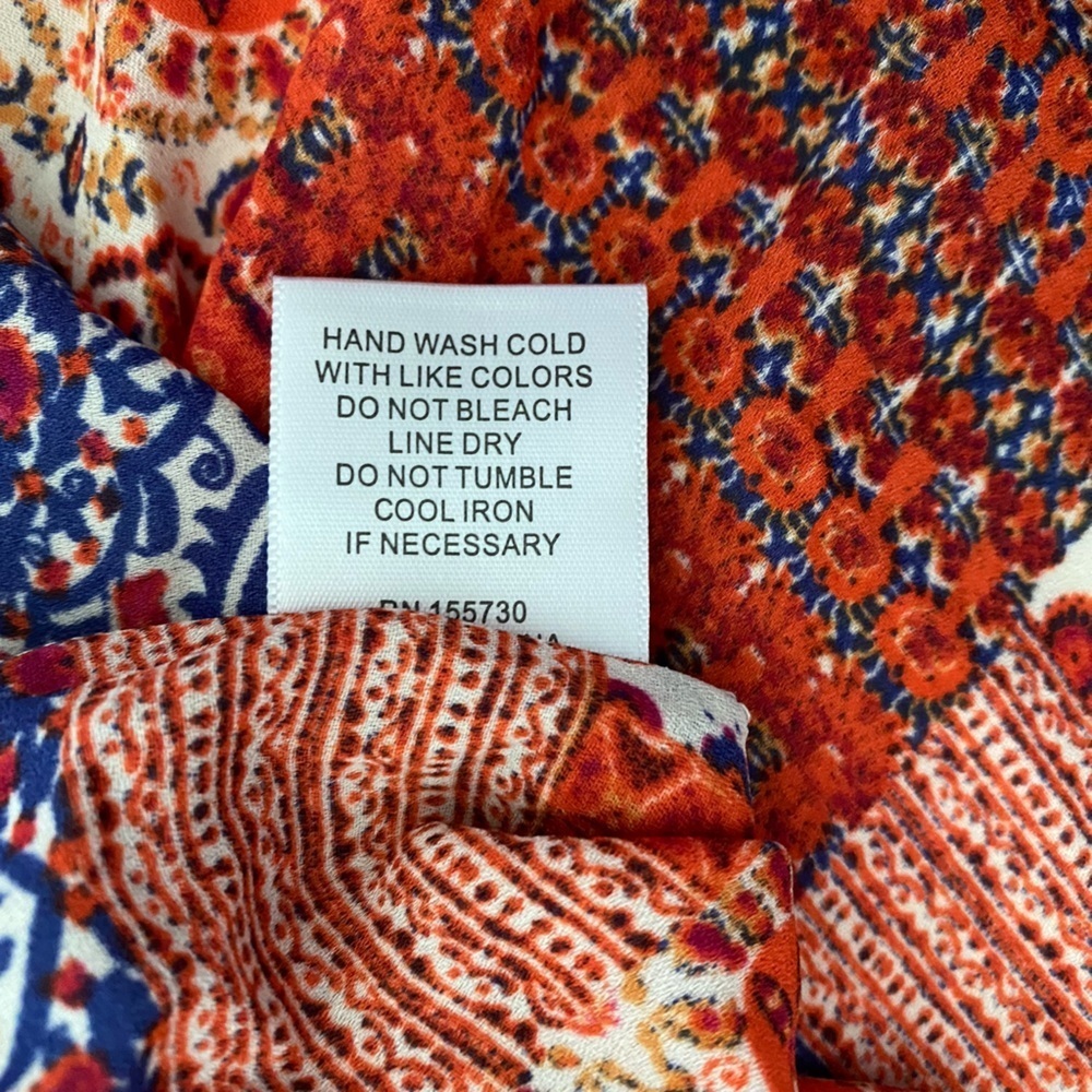 Rose & Olive Patchwork Boho Cottagecore Sleeveles… - image 8